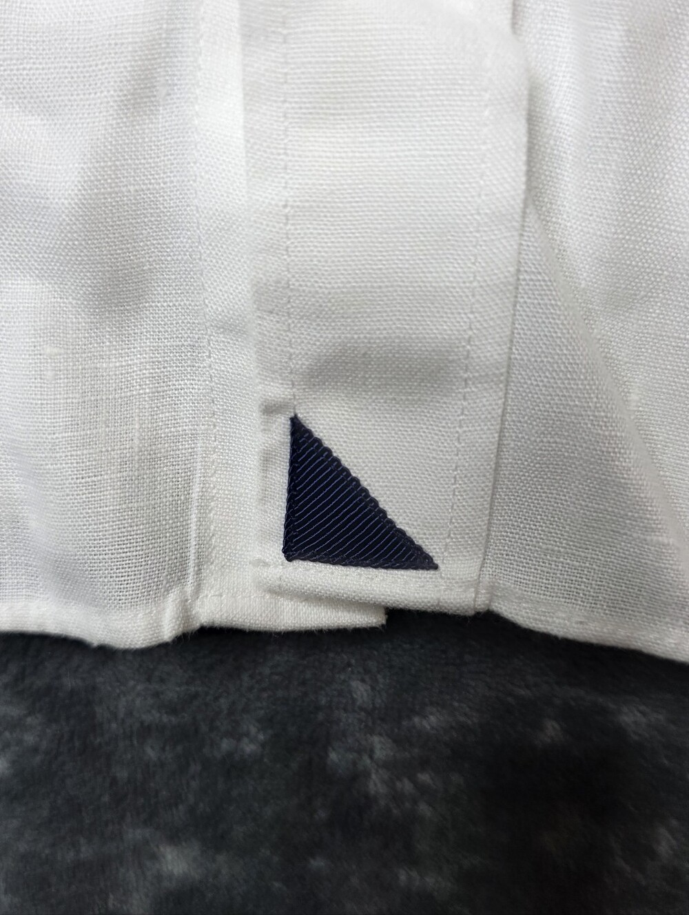 Untuckit Shirt Men Large White Linen Button Up Dress Solid Casual Camp Adult - Picture 2 of 7
